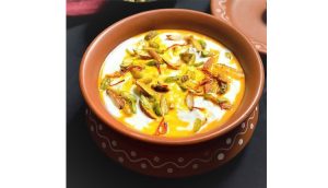MANGO BROWN RICE PUDDING